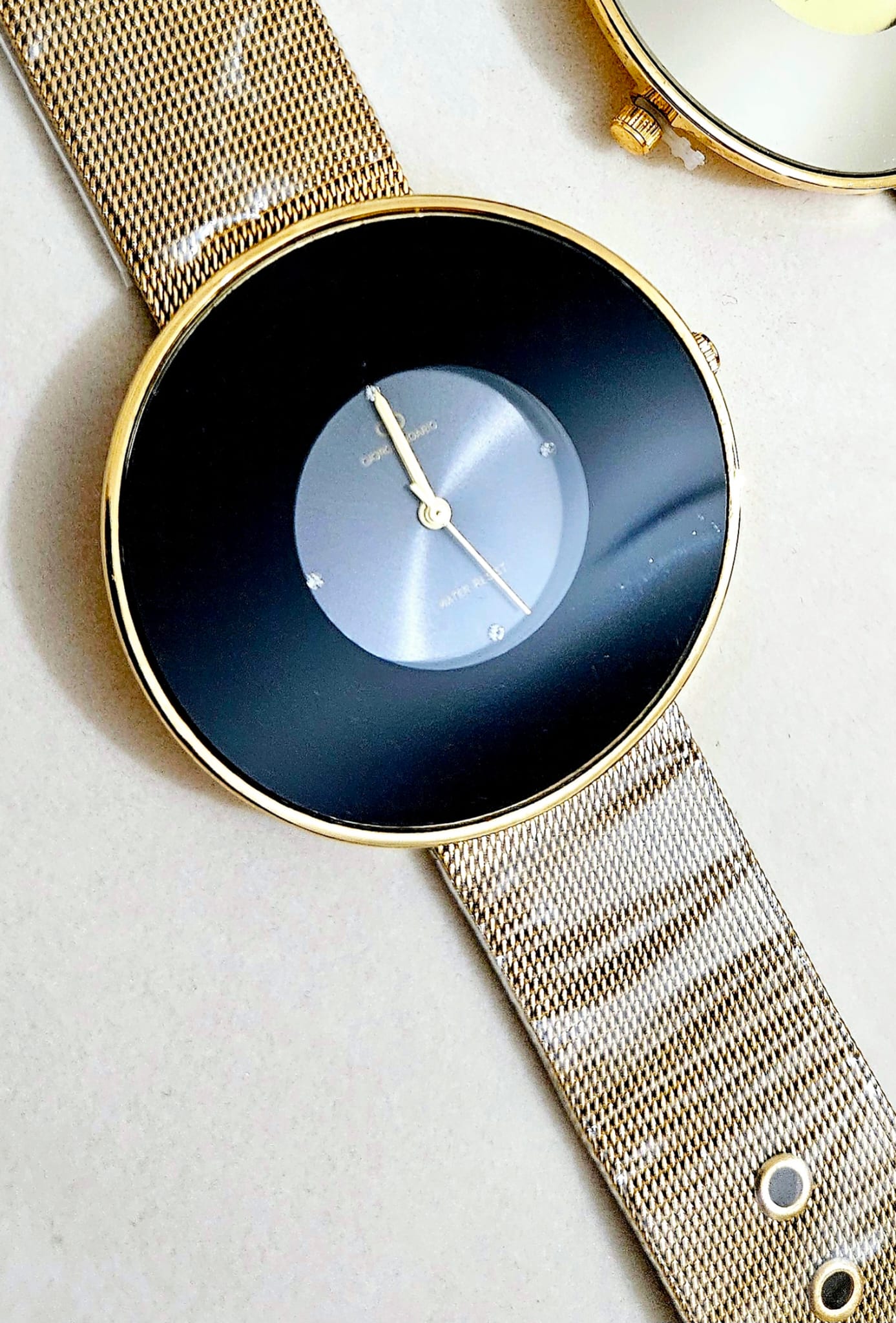 Montre  en acier inoxydable ajustable cadran Miroir ou Noir "CONTANCE" - CLAYROS®