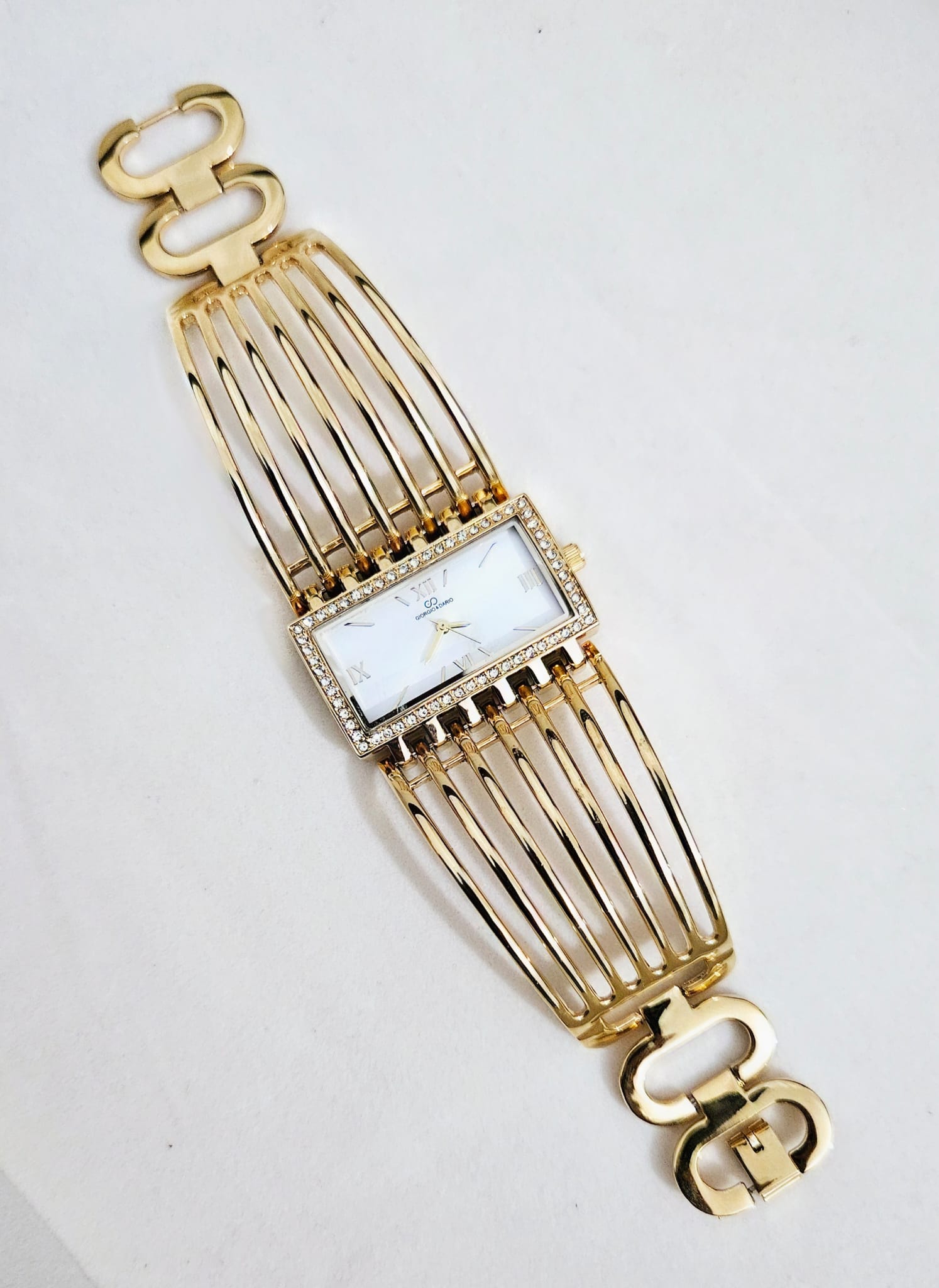 Montre femme acier inoxydable "GOLD" - CLAYROS®